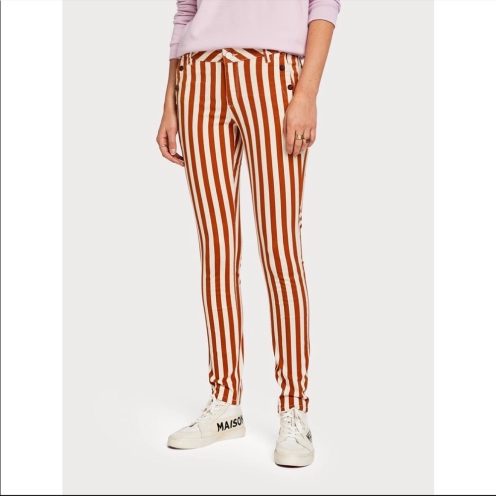 Scotch & Soda striped pants NWOT